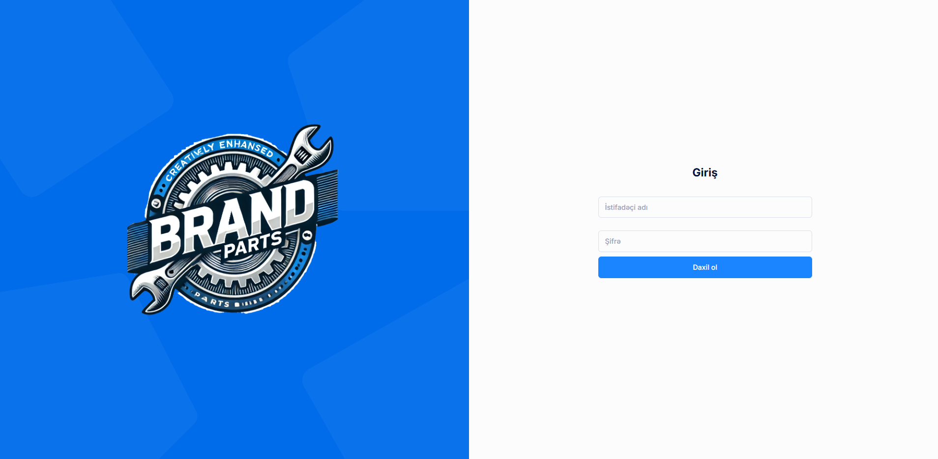 Brandparts.store layihəsi